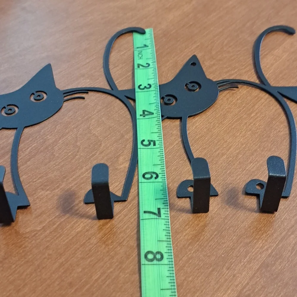 Black Cat Wall Hooks